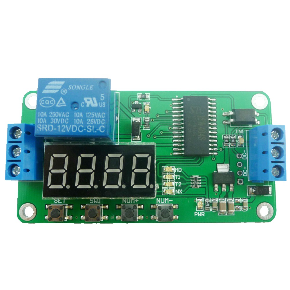 Smart Home Youtube Channel - CE030 1 ช่อง DC 12V หลอดดิจิตอล