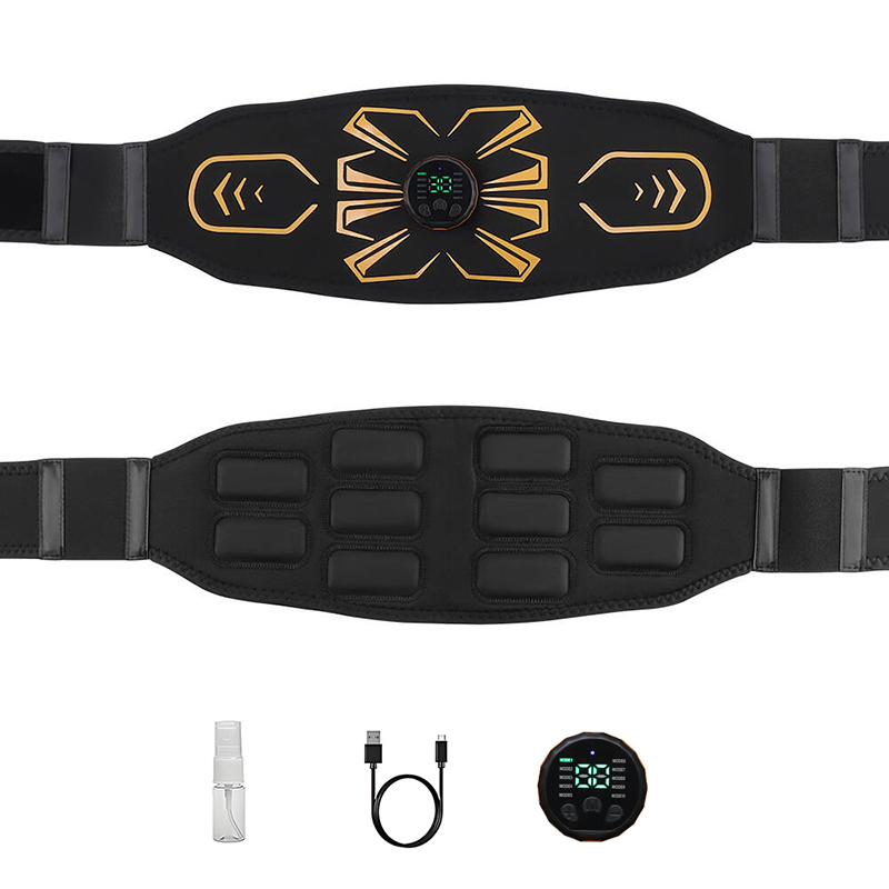 Smart Home Gym - เครื่องบริหารกล้ามเนื้อหน้าท้องอัจฉริยะ เข็มขัดกระชับสัดส่วน นวดตัว ฝึกซ้อมออกกำลังกาย อุปกรณ์ฟิตเนสสำหรับใช้ในบ้าน