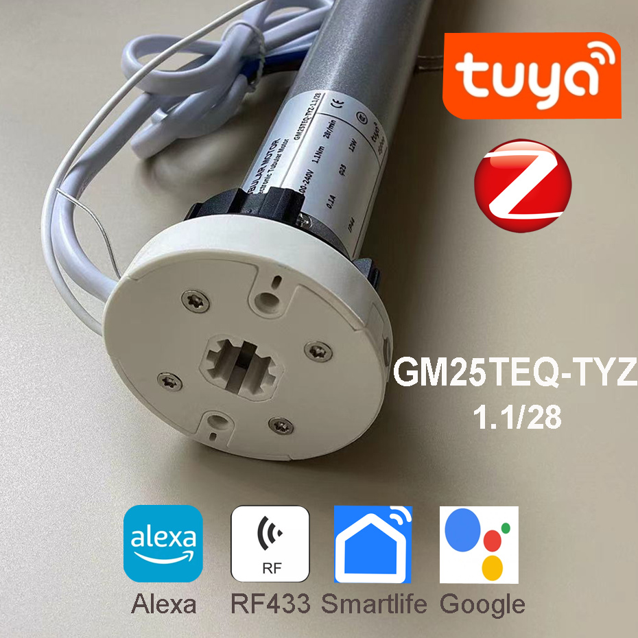 Smart Home Youtube - Tuya Zigbee GM25TEQ 1.1N สมาร์ท Rolling
