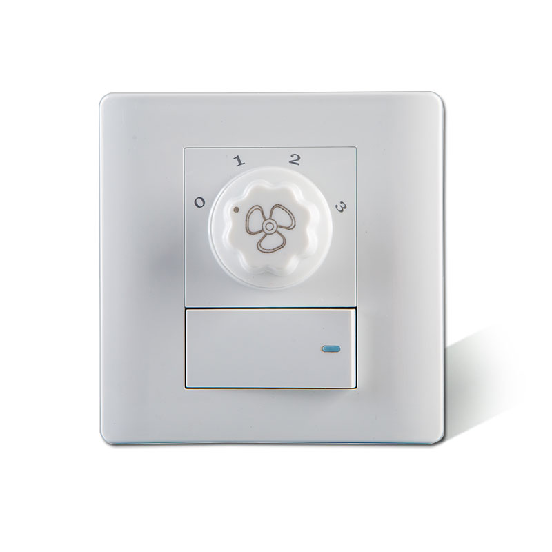 Smart Home Ventilation - สวิตช์ไฟติดผนังควบคุมด้วยพัดลมเพดานสวิตช์ความเร็ว3ระดับสวิตช์ควบคุมความเร็วอุปกรณ์สมาร์ทโฮมชีวิตอัจฉริยะ สวิทซ์รีโมท สวิตช์ ปุ่มกด สลับแหล่งจ่าย เต้ารับปลั๊กไฟ