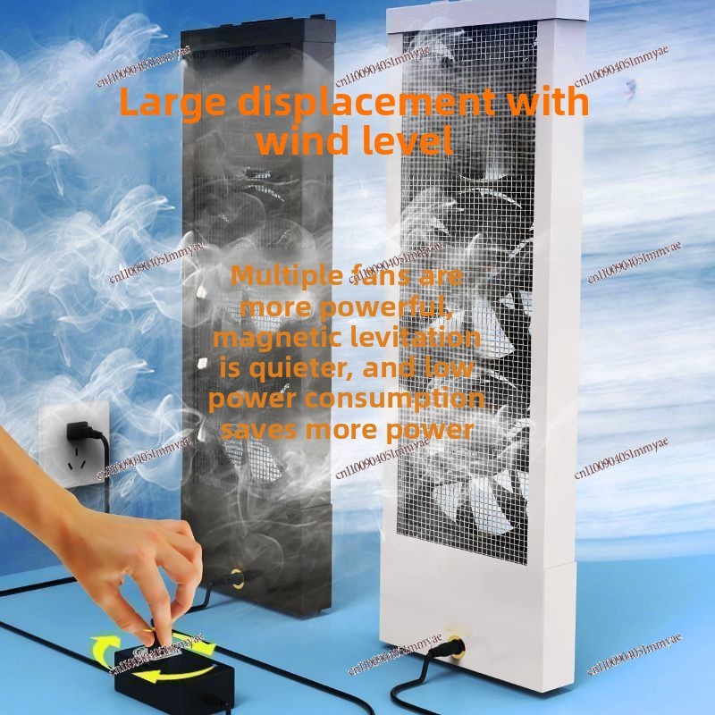 Smart Home Ventilation - พัดลมดูดอากาศแบบติดหน้าต่าง ไม่ต้องเจาะ ไม่ต้องติดตั้ง แรงดูดทรงพลัง ควบคุมผ่าน WiFi