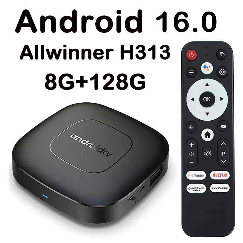 Smart Home Youtube - แอนดรอยด์ทีวี 16 กล่องสมาร์ททีวี Allwinner H313 8K