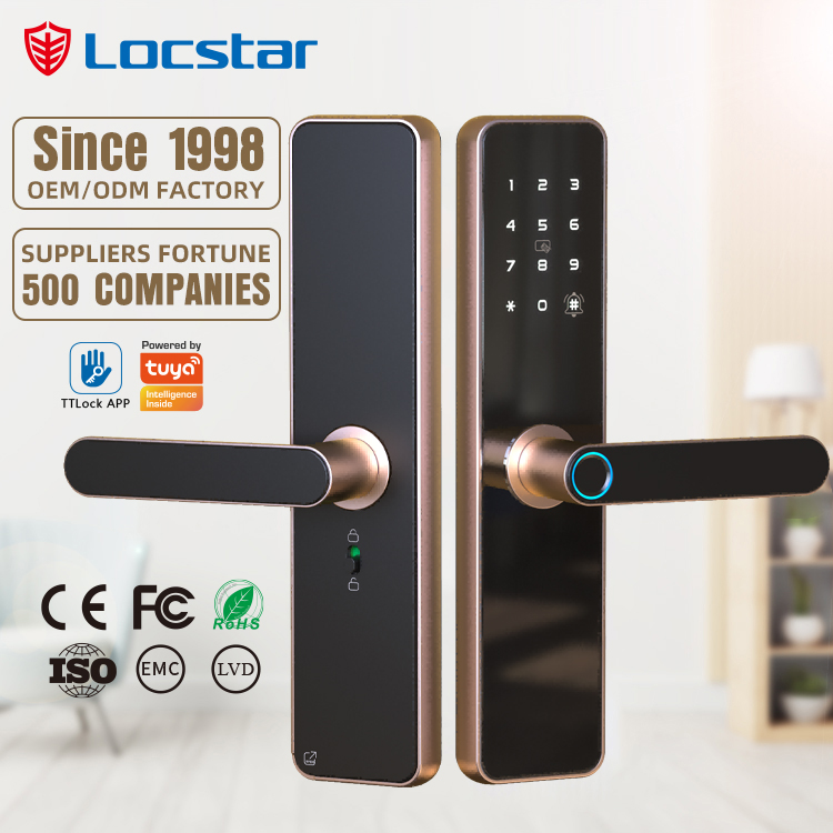 Airbnb Smart Home - ล็อคประตูอัจฉริยะแบบดิจิทัล Seradura Digital Gold สำหรับบ้าน Airbnb