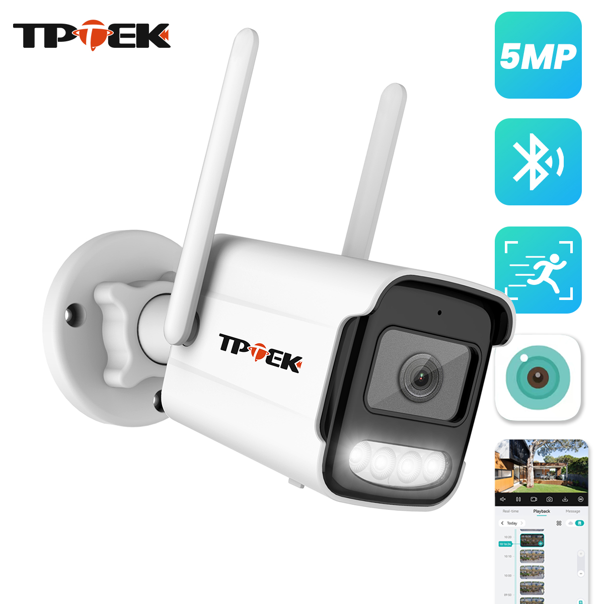 Smart Home Imou - กล้อง IP 5MP ไร้สาย Wifi ระบบรักษาความปลอดภัย