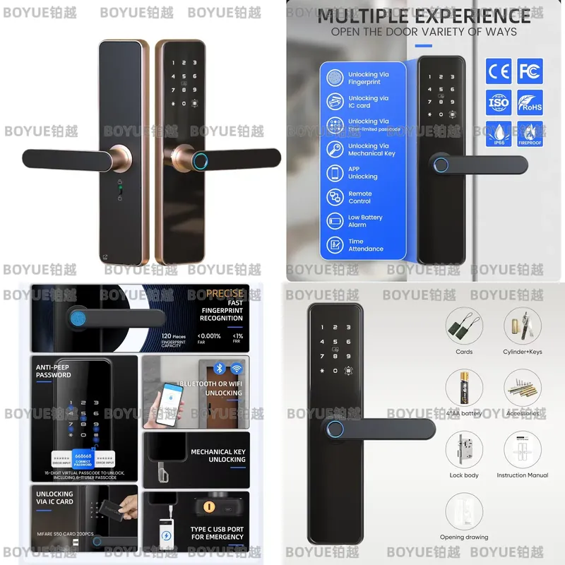 Airbnb Smart Home - สำหรับ Locstar Seradura Digital Gold Smart