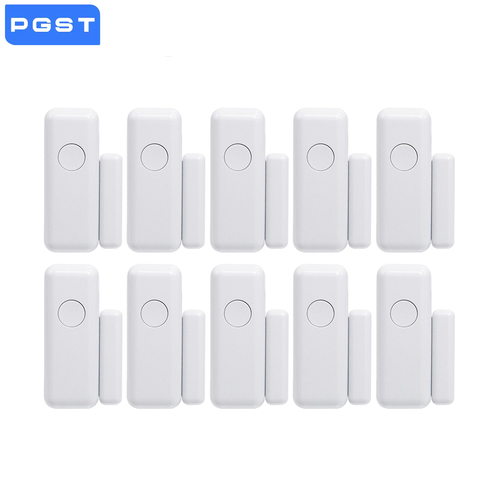 Smart Home Full System - เซ็นเซอร์เตือนภัยแม่เหล็กไร้สาย 433mhz สำหรับประตูหน้าต่าง ระบบตรวจจับประตู สำหรับระบบรักษาความปลอดภัยบ้านอัจฉริยะ ป้องกันความปลอดภัย