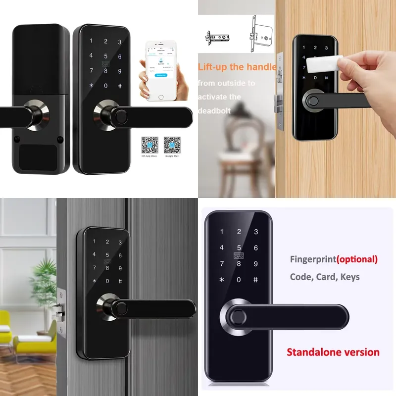 Airbnb Smart Home - กุญแจประตูอัจฉริยะ NFC ขายดี พร้อมระบบ WIFI กันน้ำ