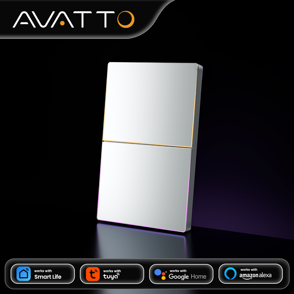 Smart Home For Living - สวิตช์ไฟอัจฉริยะ WiFi แบบ 1/2/3/4 ช่อง AVATTO,