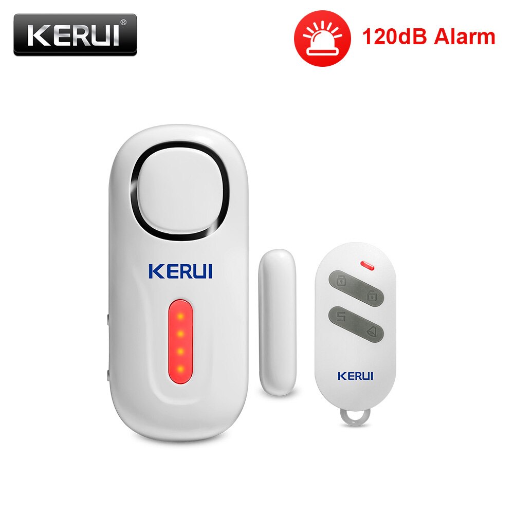 Smart Home Full System - KERUI 120DB ไร้สายประตู/หน้าต่าง Security Burglar Sensor