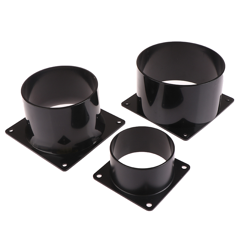 Smart Home Ventilation - 75/100/120 มม.หน้าแปลนผนัง ABS สําหรับท่อระบายอากาศท่อการเชื่อมต่อสําหรับอุปกรณ์สมาร์ทบ้าน