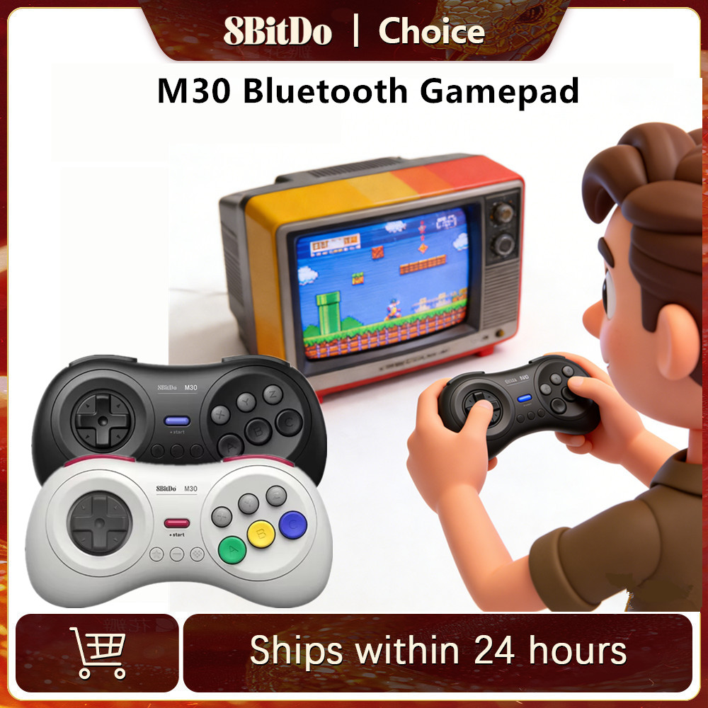 คอนโทรลเลอร์บลูทูธ 8Bitdo M30  - Smart Home Raspberry Pi บทวิจารณ์และราคา