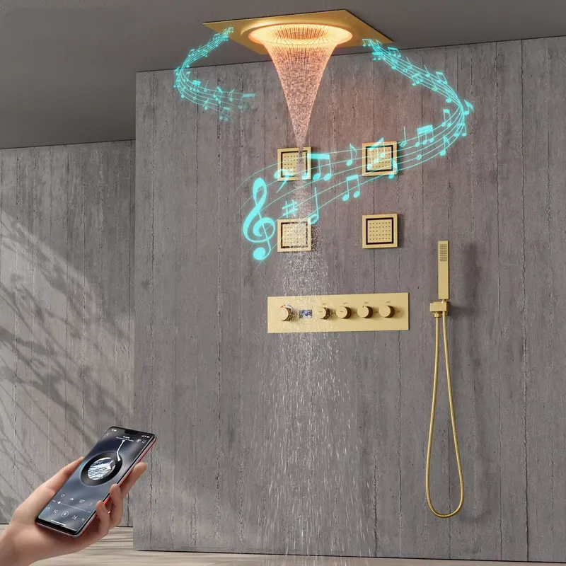 ชุดฝักบัว LED อัจฉริยะ พร้อมระ - Smart Home Hotel บทวิจารณ์และราคา