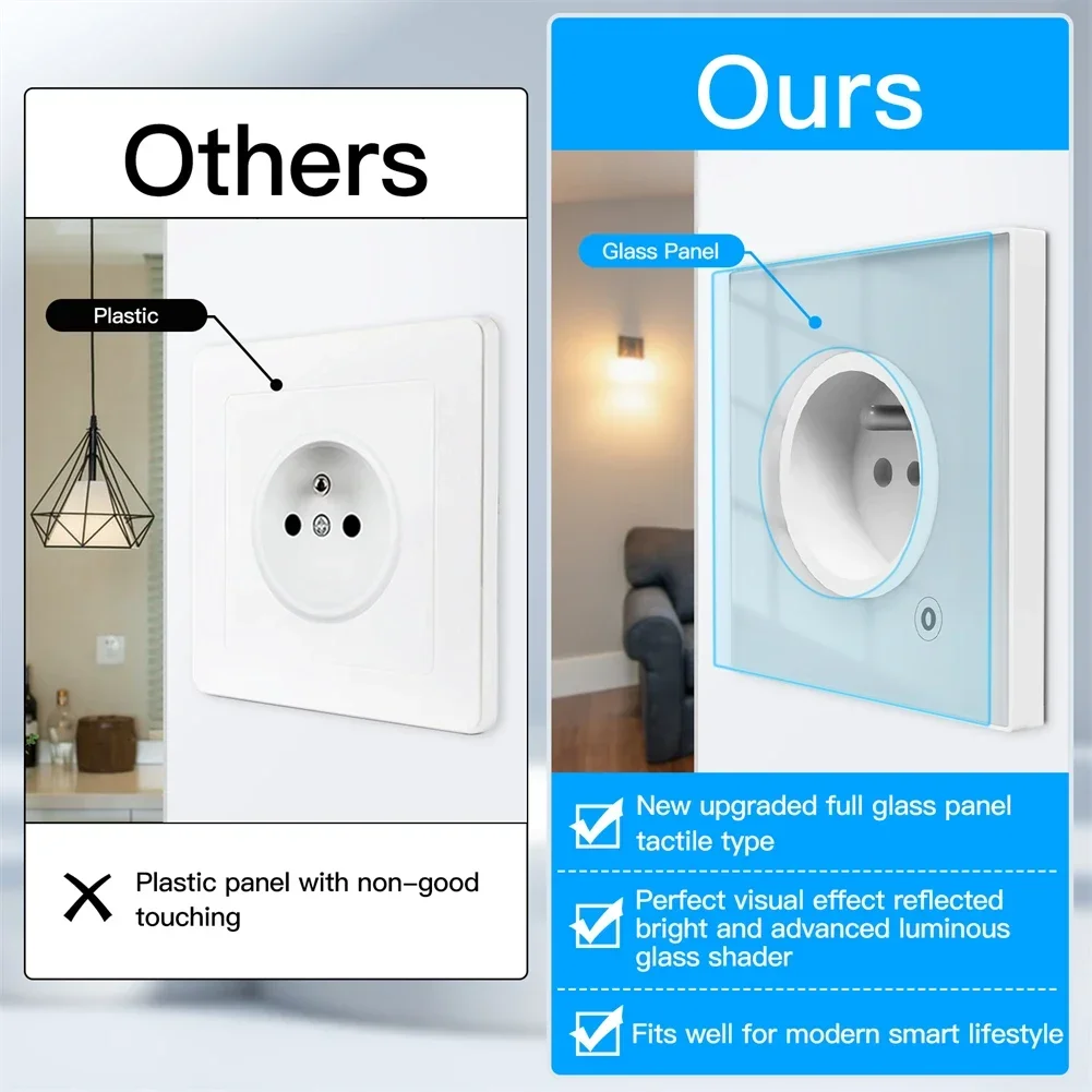 Moes ZigBee ซ็อกเก็ตผนัง WIFI  - Smart Wall Socket บทวิจารณ์และราคา