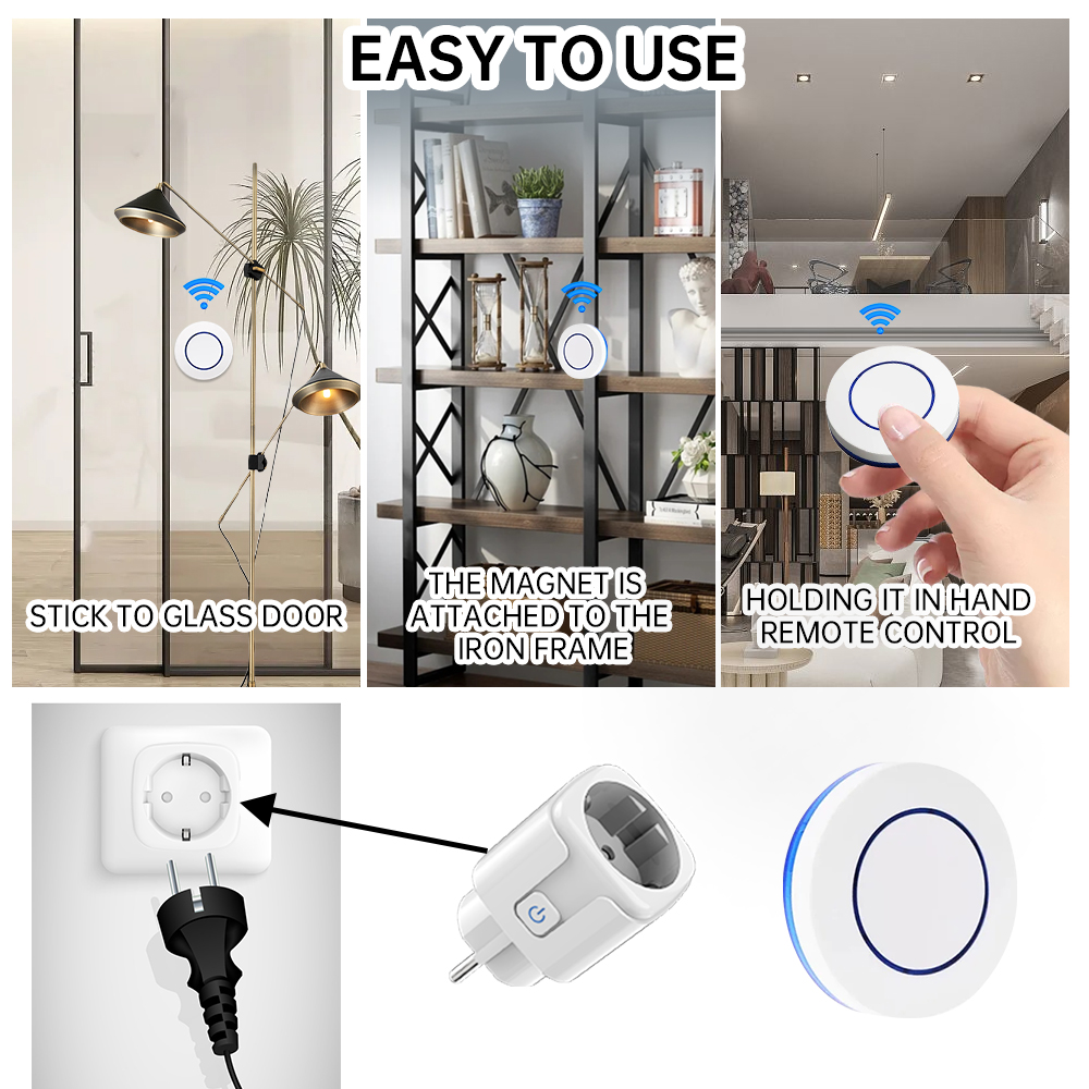 ปลั๊กไฟไร้สาย RF433 สมาร์ทโฮม  - Smart Home Ventilation บทวิจารณ์และราคา