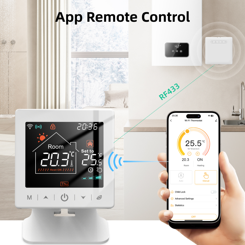 เทอร์โมสตัทอัจฉริยะสำหรับบ้าน  - Smart Home Full System บทวิจารณ์และราคา