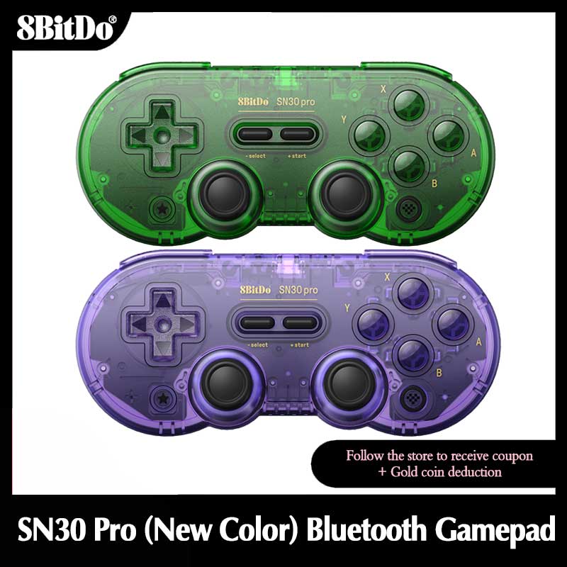8Bitdo SN30 ProบลูทูธGamepad C - Smart Home Raspberry Pi บทวิจารณ์และราคา