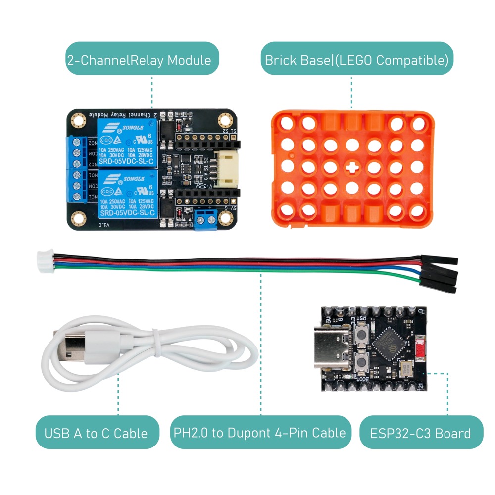 โมดูลรีเลย์ 2 ช่องสัญญาณ อินพุ - Smart Home Micro Bit บทวิจารณ์และราคา