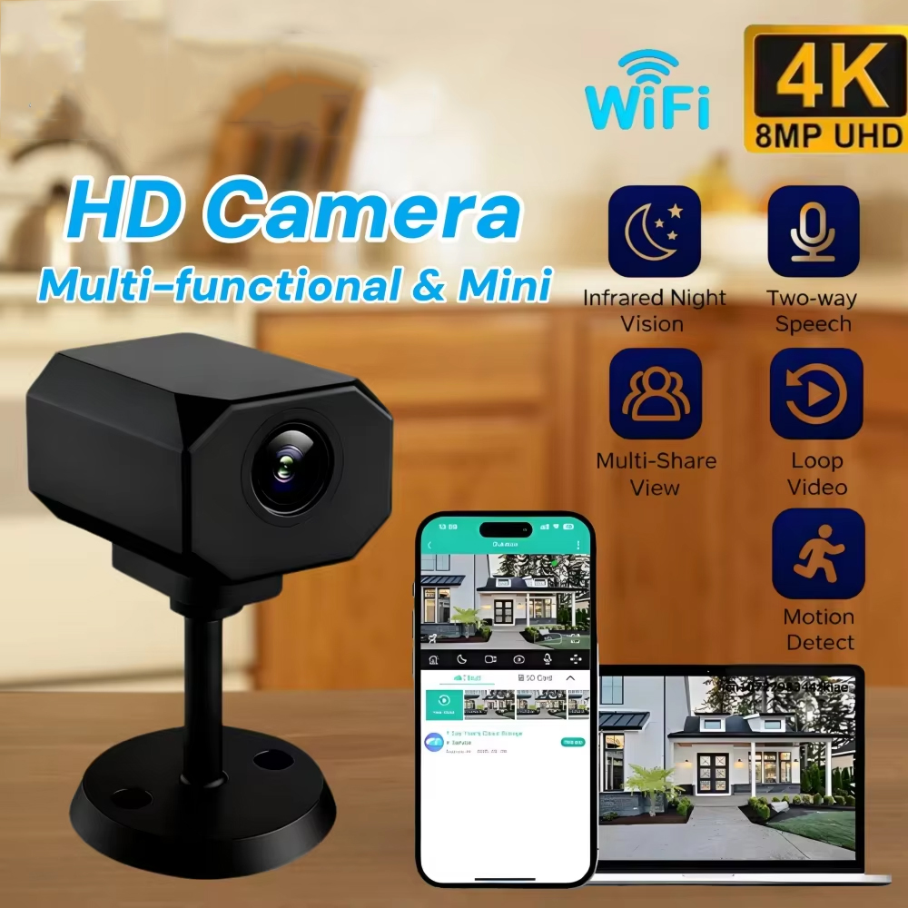 กล้องวงจรปิด 4K HD WiFi สำหรับ - Security Ip Camera บทวิจารณ์และราคา