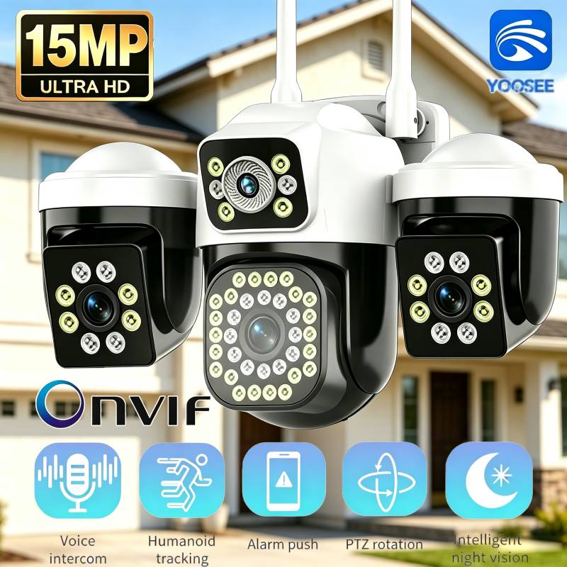 YOOSEE Home กล้อง IP 15MP สำหร - Smart Home Kamera Outdoor บทวิจารณ์และราคา