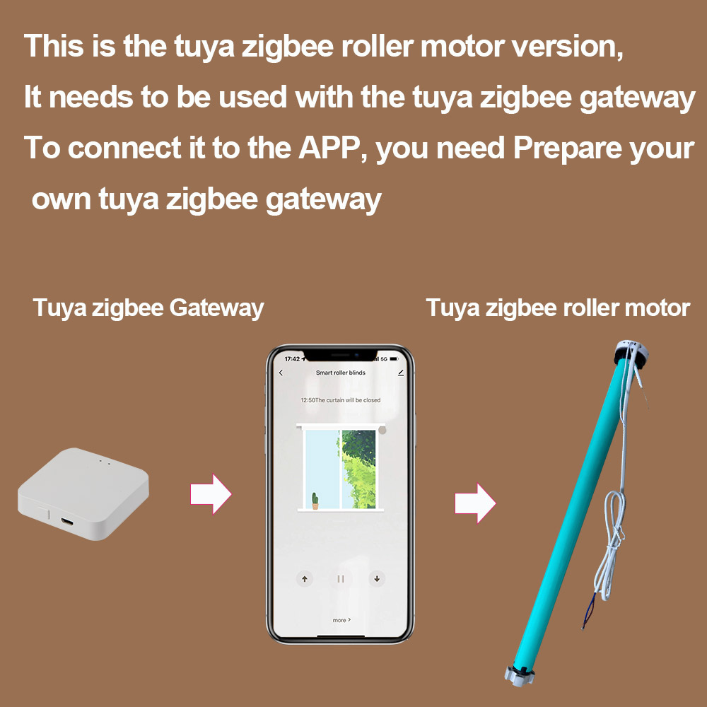 มอเตอร์ม่านม้วนอัจฉริยะ Tuya Z - Smart Home Youtube บทวิจารณ์และราคา