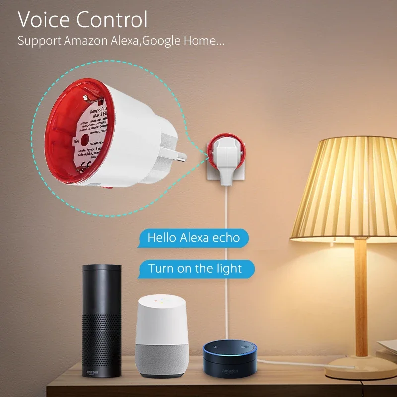 ปลั๊กไฟอัจฉริยะ Tuya WiFi แบบ  - Smart Wall Socket บทวิจารณ์และราคา