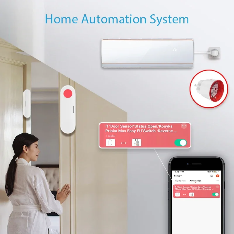 ปลั๊กไฟอัจฉริยะ Tuya WiFi แบบ  - Smart Wall Socket บทวิจารณ์และราคา