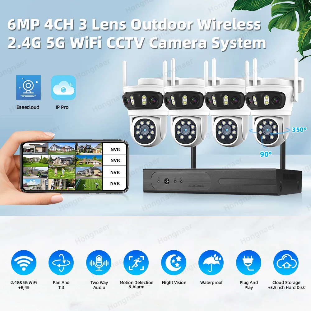 ชุดกล้องวงจรปิดรักษาความปลอดภั - Security Ip Camera บทวิจารณ์และราคา