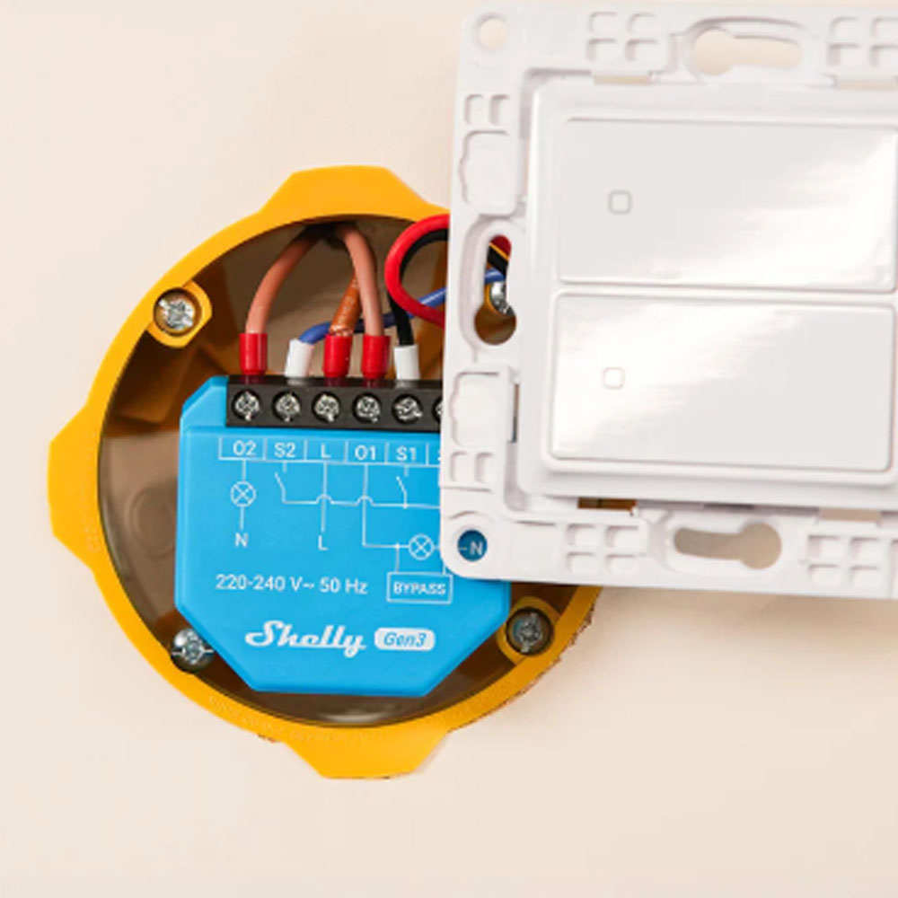 สวิตช์อัจฉริยะ Shelly 2L Gen3  - Smart Home Zigbee บทวิจารณ์และราคา