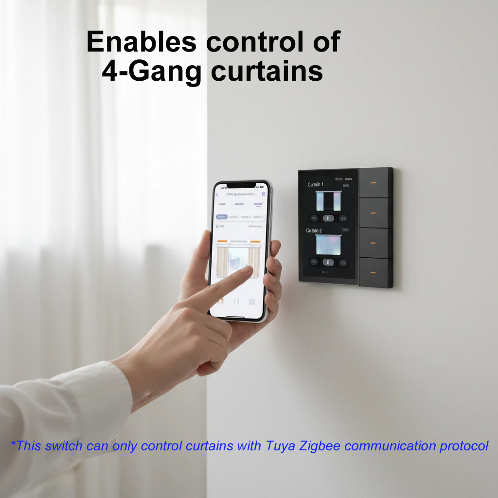 แผงควบคุมอัจฉริยะ F3-pro Tuya  - Smart Home For Living บทวิจารณ์และราคา