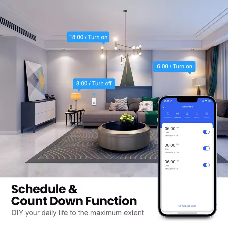 สวิตช์ไฟอัจฉริยะ UNKAS Wifi สำ - Smart Wall Socket บทวิจารณ์และราคา