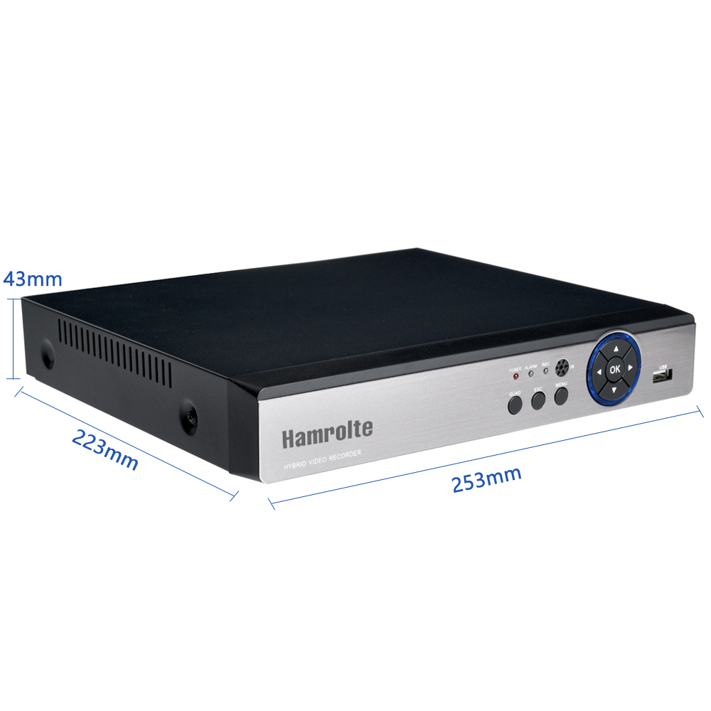 Hamrolte 5M-N AHD DVR 4CH/8CH  - Security Ip Camera บทวิจารณ์และราคา