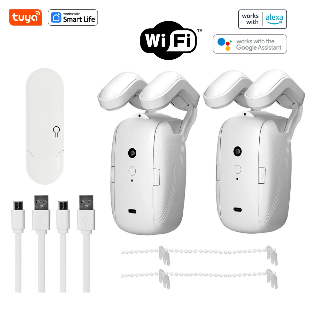 1/2 ชิ้น หุ่นยนต์ม่านอัจฉริยะ  - Smart Home Full System บทวิจารณ์และราคา