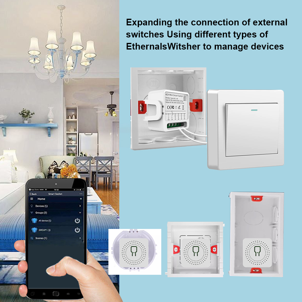 สวิตช์อัจฉริยะ Tuya Zigbee 3.0 - Smart Home For Living บทวิจารณ์และราคา