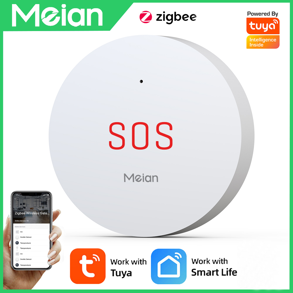 Zigbee Tuya ปุ่มฉุกเฉิน SOS คว - Smart Home Full System บทวิจารณ์และราคา