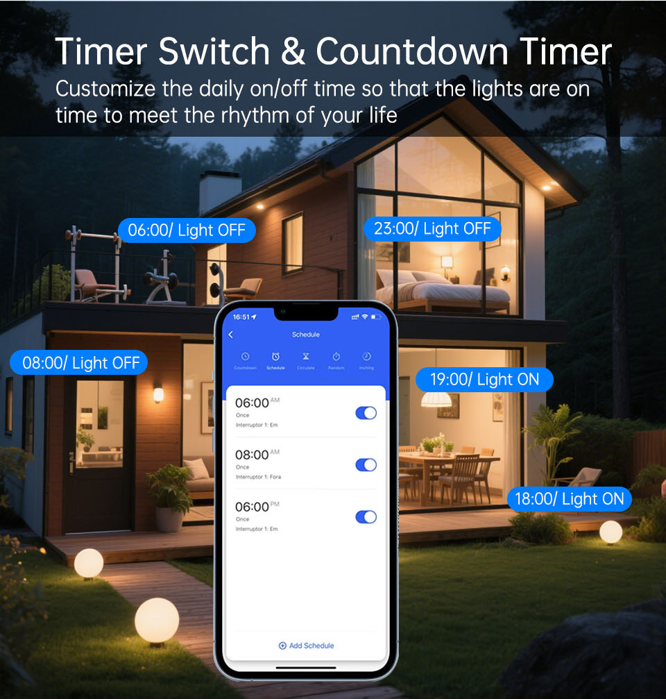 สวิตช์ไฟติดผนังแบบสัมผัส 1 2 3 - Smart Home Full System บทวิจารณ์และราคา
