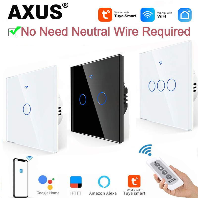 AXUS EU WiFi สวิตช์ไฟอัจฉริยะไ - Smart Home For Living บทวิจารณ์และราคา