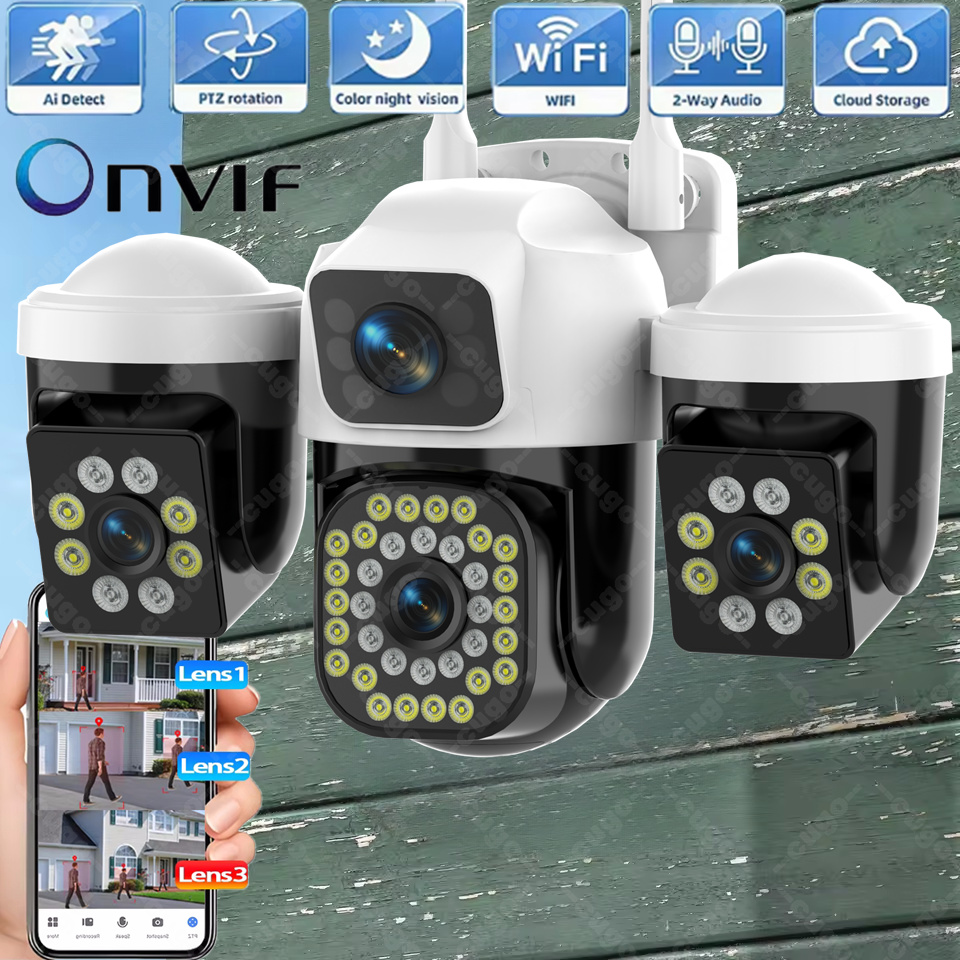กล้องวงจรปิดความละเอียด 15MP พ - Smart Home Kamera Outdoor บทวิจารณ์และราคา