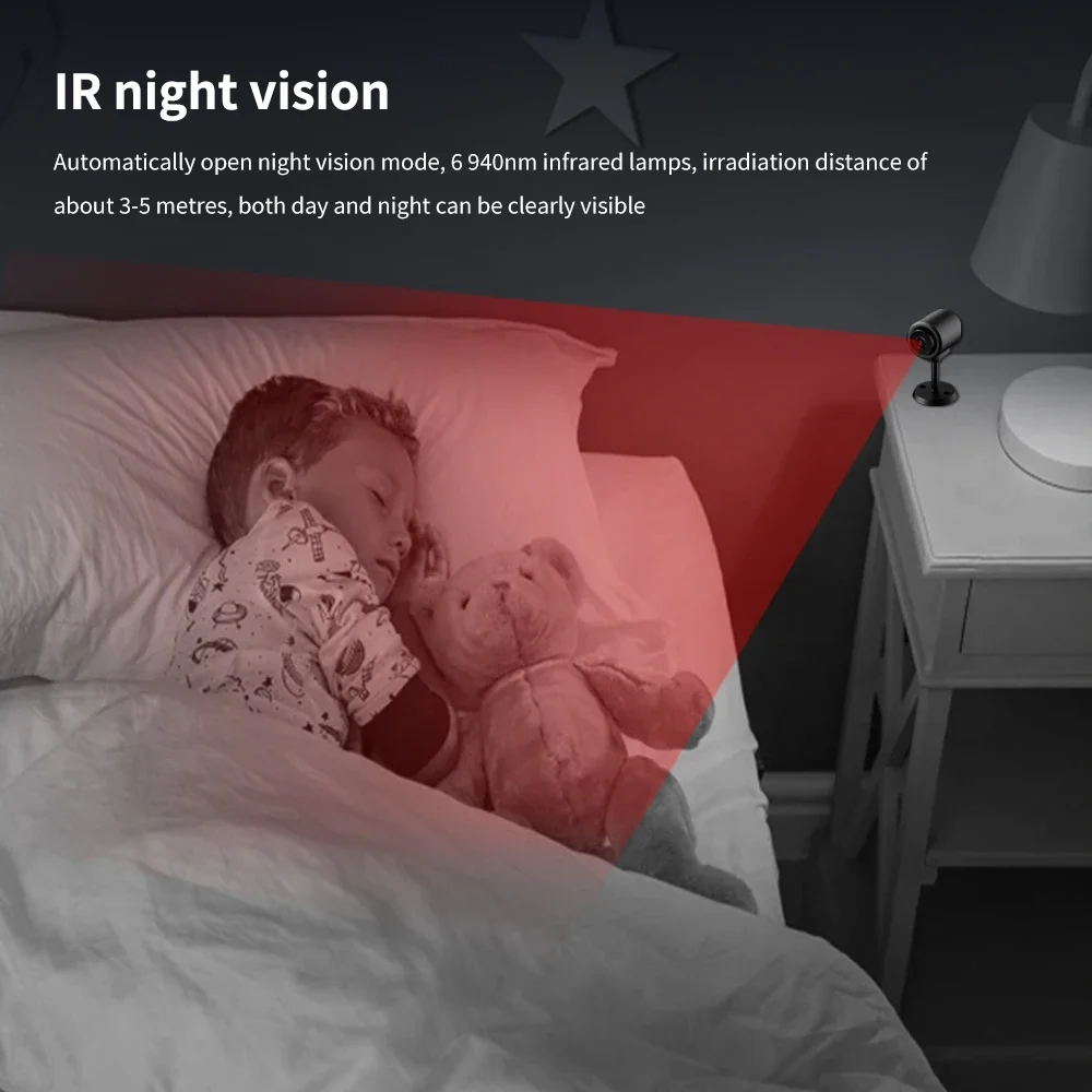 กล้องมินิไวไฟ กล้อง IP กล้องวง - Smart Home Kamera Outdoor บทวิจารณ์และราคา