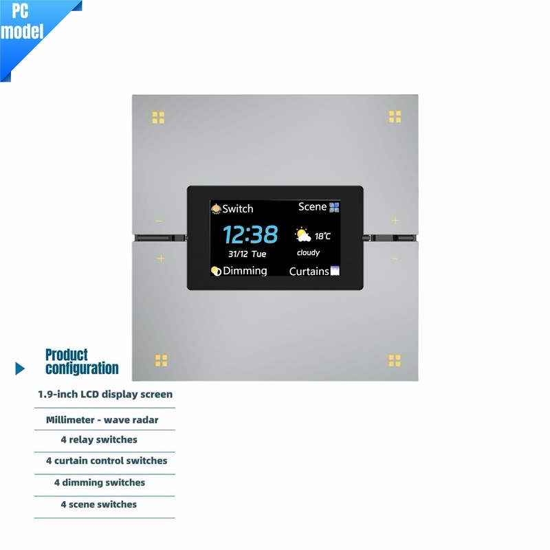 สวิตช์อัจฉริยะ PC รุ่น M9Pro T - Smart Home Zigbee บทวิจารณ์และราคา