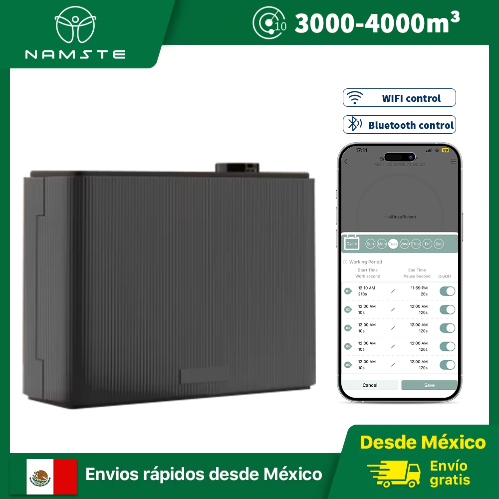 เครื่องกระจายกลิ่นหอม NAMSTE 8 - Smart Home Hotel บทวิจารณ์และราคา