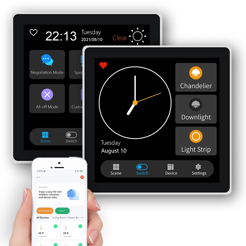 FUERS หน้าจอสัมผัสขนาด 4 นิ้วส - Smart Wall Socket บทวิจารณ์และราคา