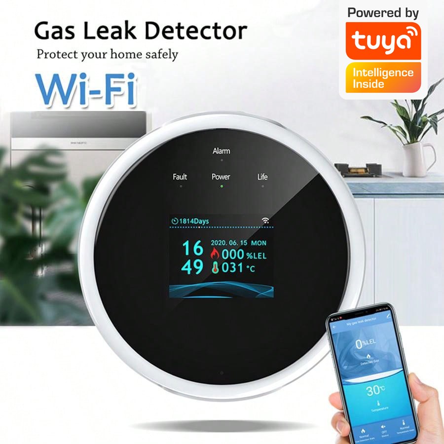 เซ็นเซอร์เตือนแก๊สรั่ว 2.4G Wi - Smart Home Full System บทวิจารณ์และราคา
