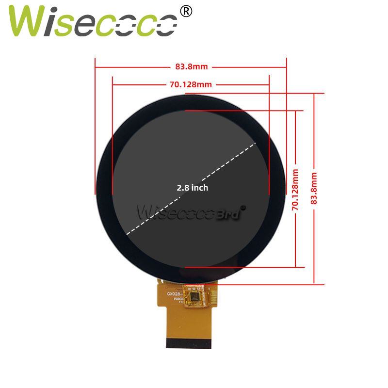 Wisecoco หน้าจอสัมผัสทรงกลมขนา - Smart Home Raspberry Pi บทวิจารณ์และราคา