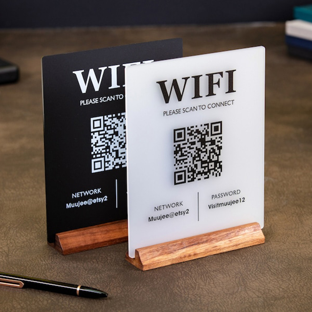 ป้ายอะคริลิคพร้อมฐานไม้สำหรับส - Airbnb Smart Home บทวิจารณ์และราคา