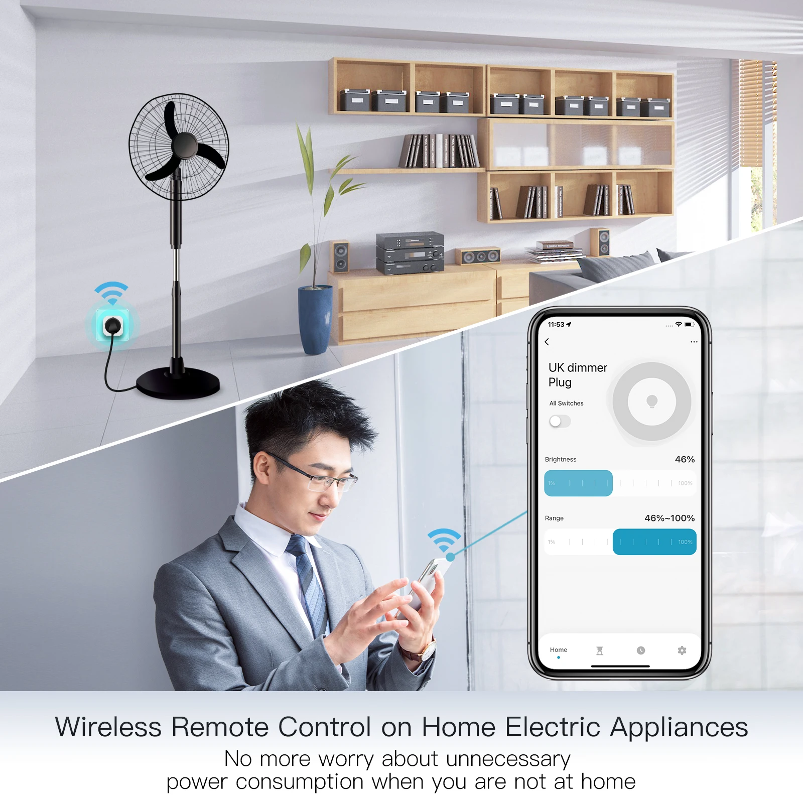 ปลั๊กไฟอัจฉริยะ MOES Tuya WiFi - Smart Wall Socket บทวิจารณ์และราคา