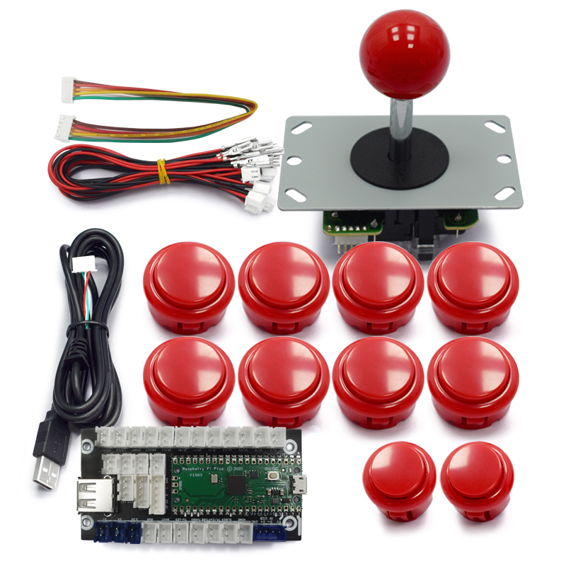 ชุดคิทเกมอาร์เคด Copy Sanwa พร - Smart Home Raspberry Pi บทวิจารณ์และราคา