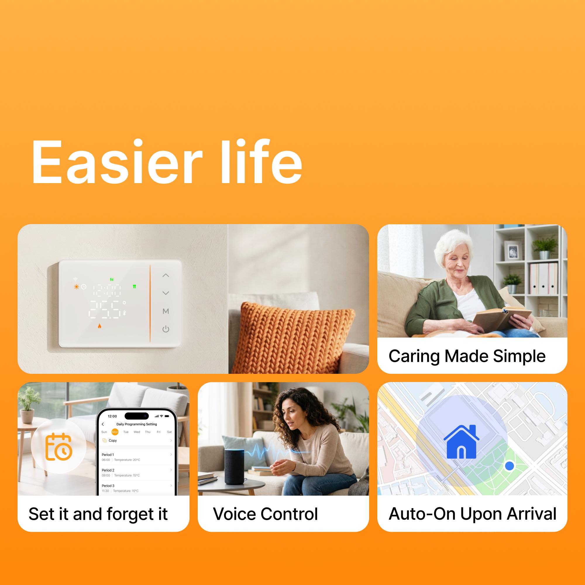 เทอร์โมสตัทอัจฉริยะ Tuya ใช้แบ - Smart Home Full System บทวิจารณ์และราคา