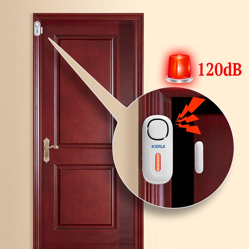 KERUI 120DB ไร้สายประตู/หน้าต่ - Smart Home Full System บทวิจารณ์และราคา