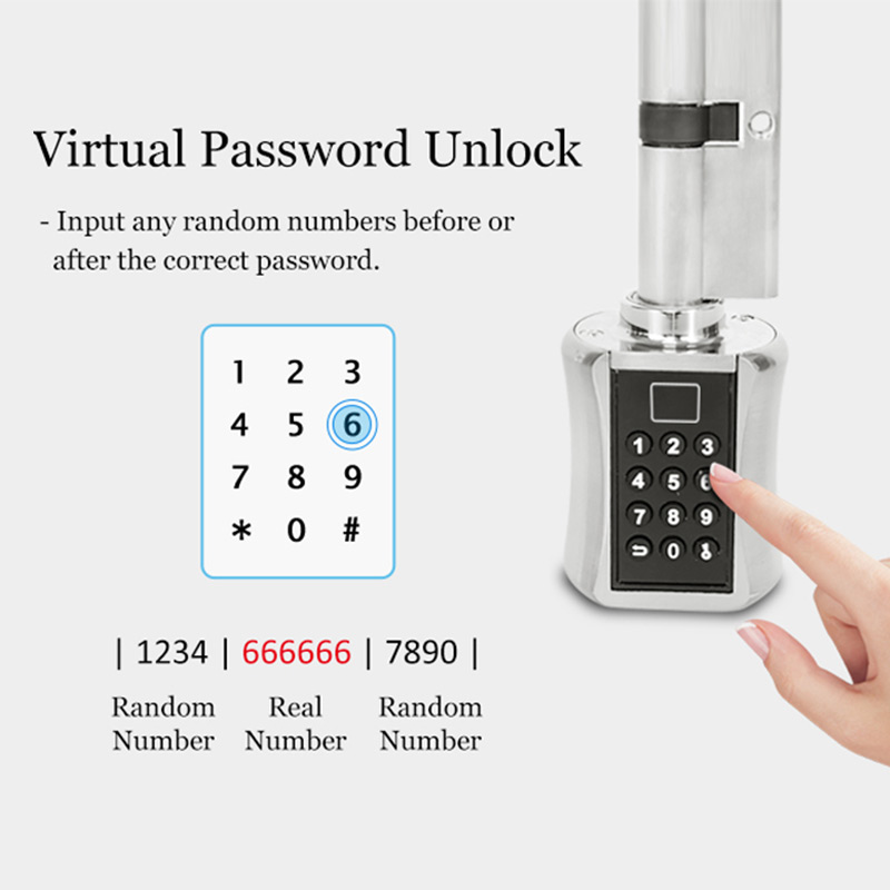 ลายนิ้วมือสมาร์ทกระบอกล็อครหัส - Airbnb Smart Home บทวิจารณ์และราคา