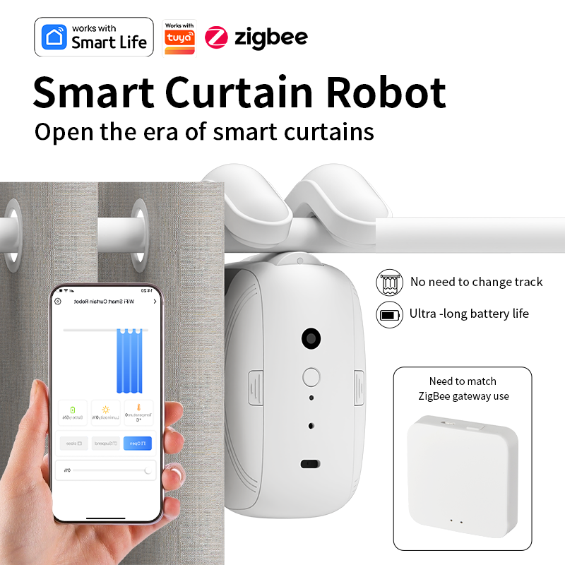มอเตอร์ม่านอัตโนมัติ Zigbee  ต - Smart Home Zigbee บทวิจารณ์และราคา